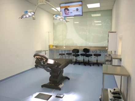 Sala de tratamientos - detalle